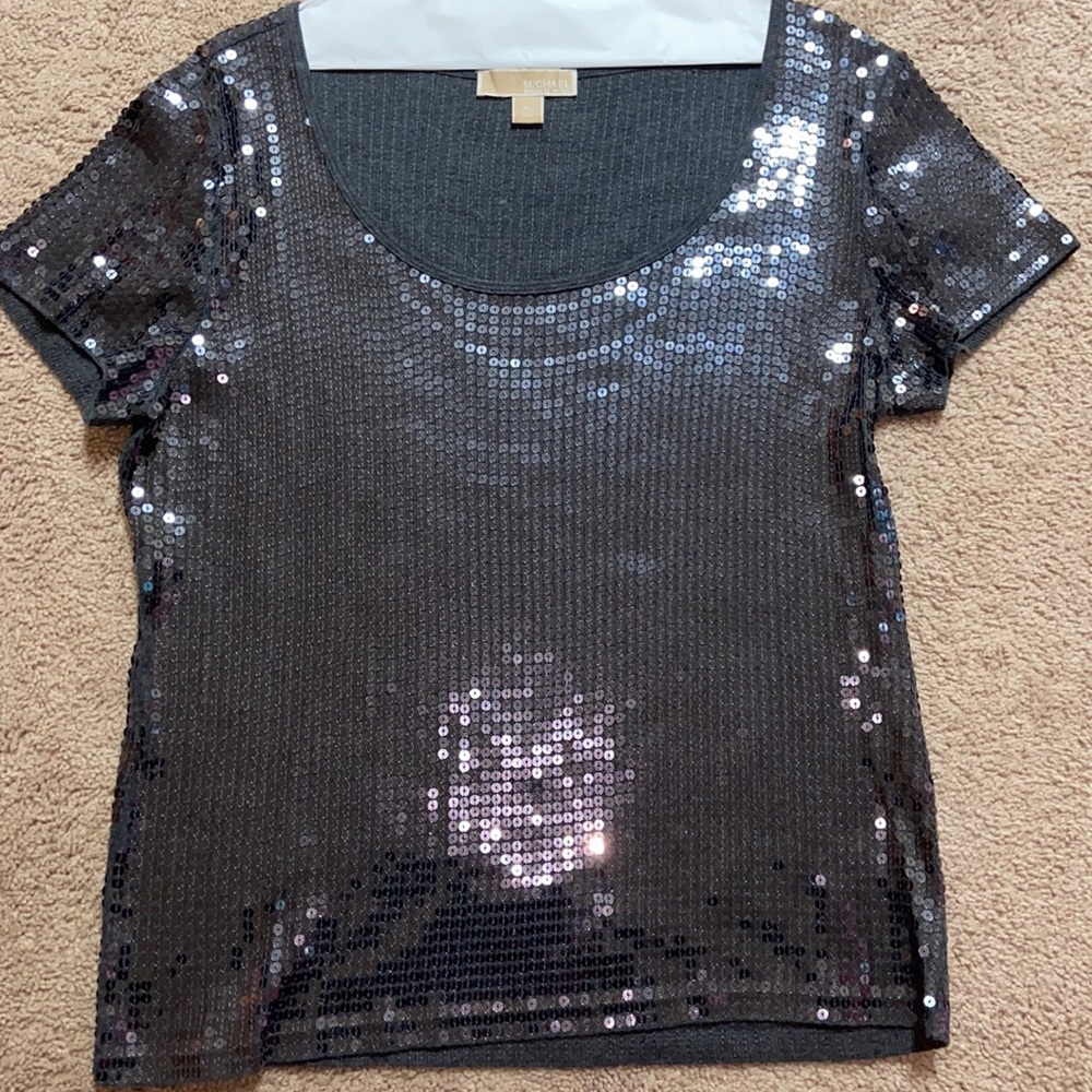 Micheal Kors fully sequenced blouse!